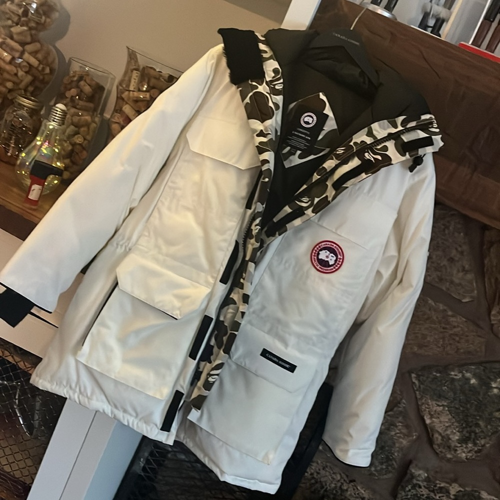 Canada Goose x BAPE collab Winter Coat